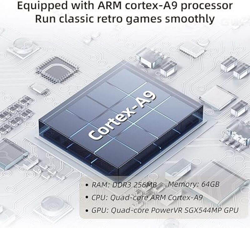 Aivuidbs RG35XX ريترو وحدة تحكم بجهاز لعب محمول 35 بوصة IPS 640480 شاشة نظام لينكس مع بطاقة 64 جيجا محملة مسبقًا 5000